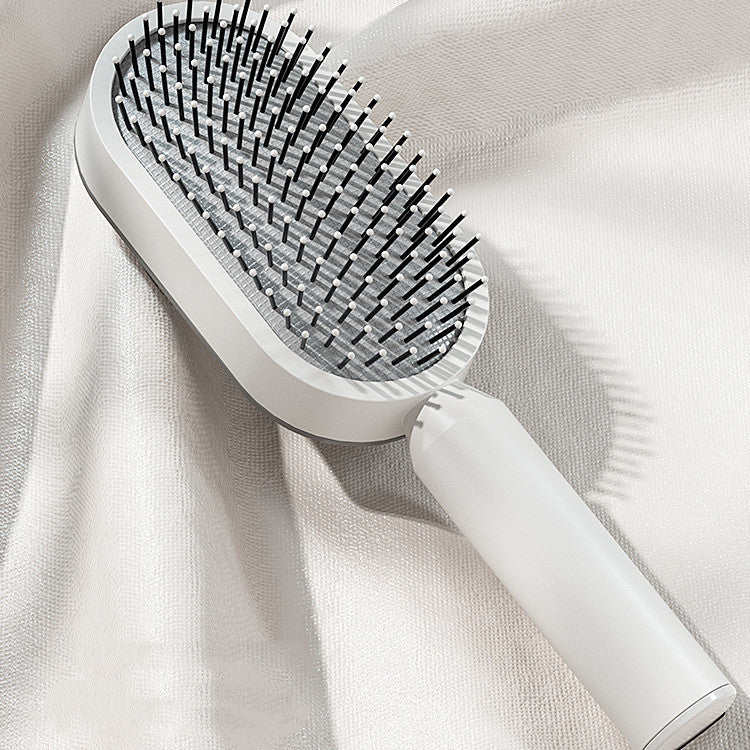 One-Touch Detangling Hairbrush