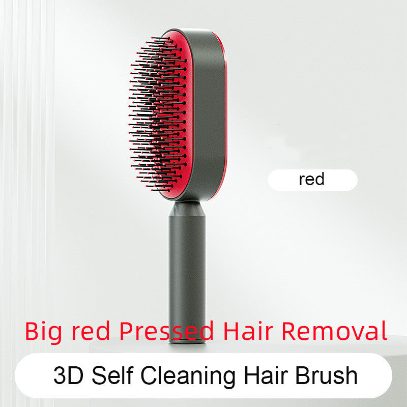 One-Touch Detangling Hairbrush