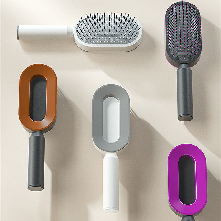 One-Touch Detangling Hairbrush
