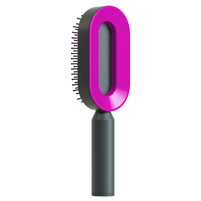 One-Touch Detangling Hairbrush