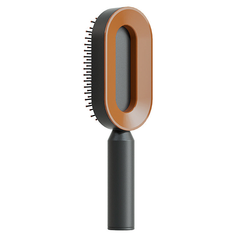 One-Touch Detangling Hairbrush